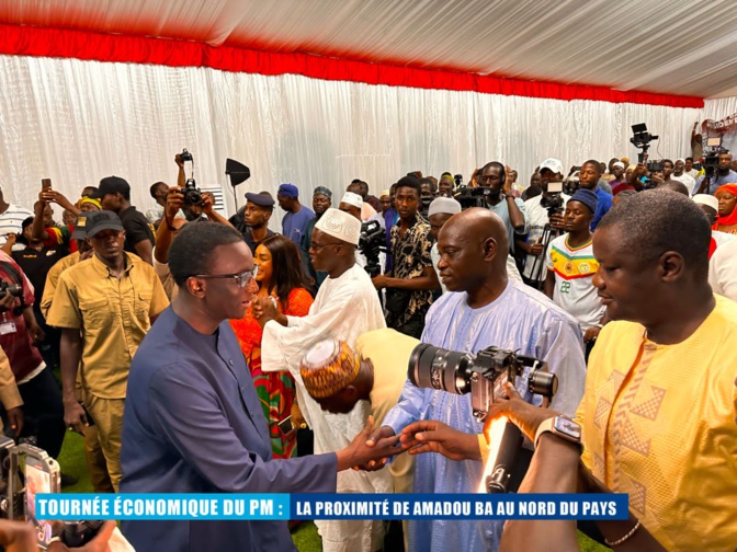 En tournée économique à Saint-Louis : Arrivée du Premier Ministre Amadou Bâ à Ross Bétho