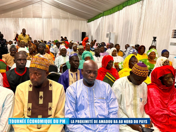 En tournée économique à Saint-Louis : Arrivée du Premier Ministre Amadou Bâ à Ross Bétho En tournée économique à Saint-Louis : Arrivée du Premier Ministre Amadou Bâ à Ross Bétho