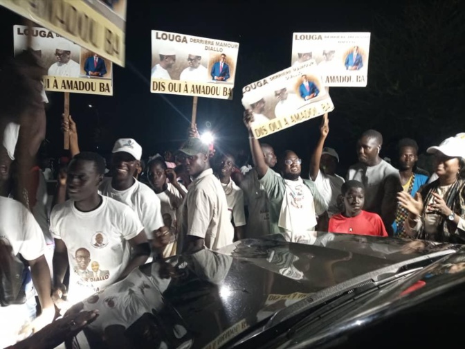 Louga : Le Mouvement Dolly Macky réserve une liesse population à Amadou Ba Louga : Le Mouvement Dolly Macky réserve une liesse population à Amadou Ba