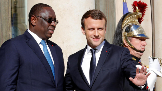 Des ‘’questions de coopération bilatérale’’ au menu de la rencontre Macky Sall-Emmanuel Macron, à Paris