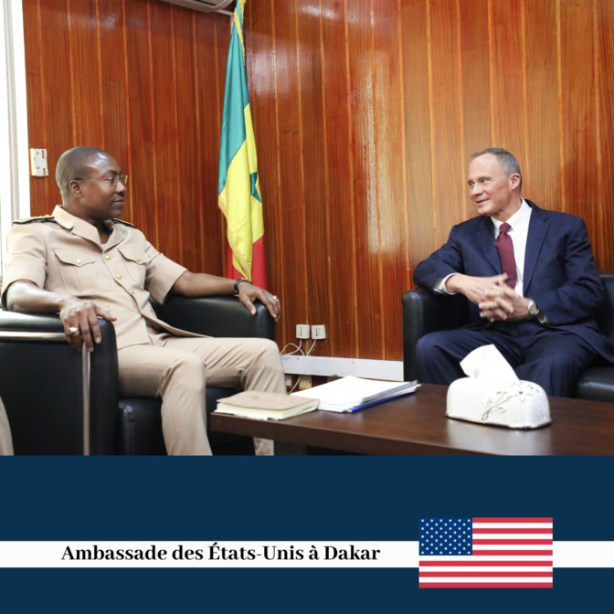 Diplomatie : Reçu par le gouverneur de Kaolack, S. E. Michael Raynor entame une tournée dans la région 