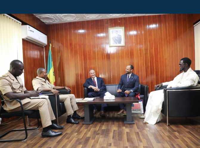 Diplomatie : Reçu par le gouverneur de Kaolack, S. E. Michael Raynor entame une tournée dans la région 