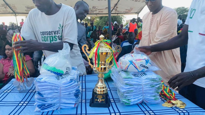 Louga : Le tournoi de football "Yessal" en apothéose, parrainé par Modou Diaw, Adjoint au Maire de Kanel Ndiobe
