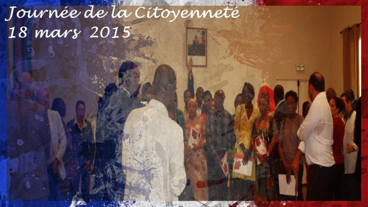 Bienvenue à ces nouveaux citoyens français -Sénégalais !