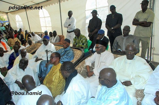 Présentations de condoléances aux familles de feue Sokhna Bintu Mbacké Massamba , feue Fatou Cisssé et de feu Mamadou Niang ancien Président de la Section Pds des Parcelles Assainies