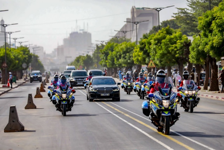 Photos : Le président de la République, Macky Sall, à la cérémonie d’inauguration de l’Etat-major de la Gendarmerie nationale et Direction de la Justice militaire