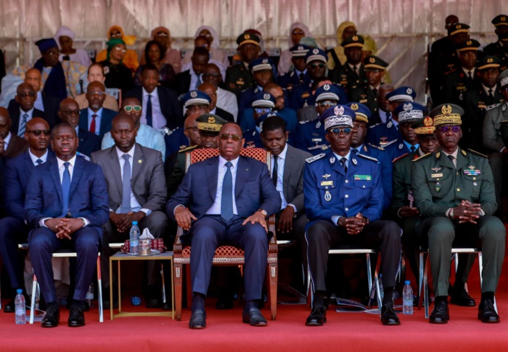 Photos: Le Président de la République, Macky Sall, à la cérémonie d’inauguration de l’état-major de la Gendarmerie nationale et Direction de la Justice militaire Photos: Le Président de la République, Macky Sall, à la cérémonie d’inauguration de l’état-major de la Gendarmerie nationale et Direction de la Justice militaire