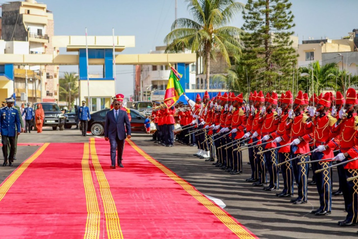 Photos : Le président de la République, Macky Sall, à la cérémonie d’inauguration de l’Etat-major de la Gendarmerie nationale et Direction de la Justice militaire