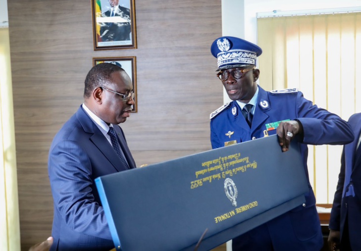 Photos : Le président de la République, Macky Sall, à la cérémonie d’inauguration de l’Etat-major de la Gendarmerie nationale et Direction de la Justice militaire