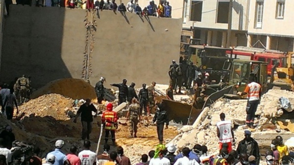 Thiaroye: L'effondrement de l'immeuble a finalement fait deux morts 
