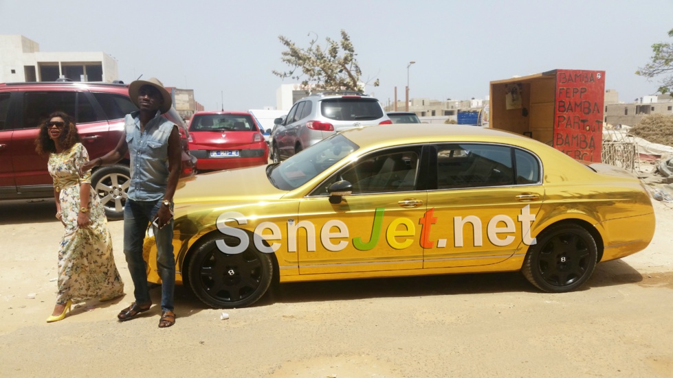 Photos – La nouvelle Bentley Chromé de Waly Seck jamais vue au Sénégal. Elle coûte 29 millions