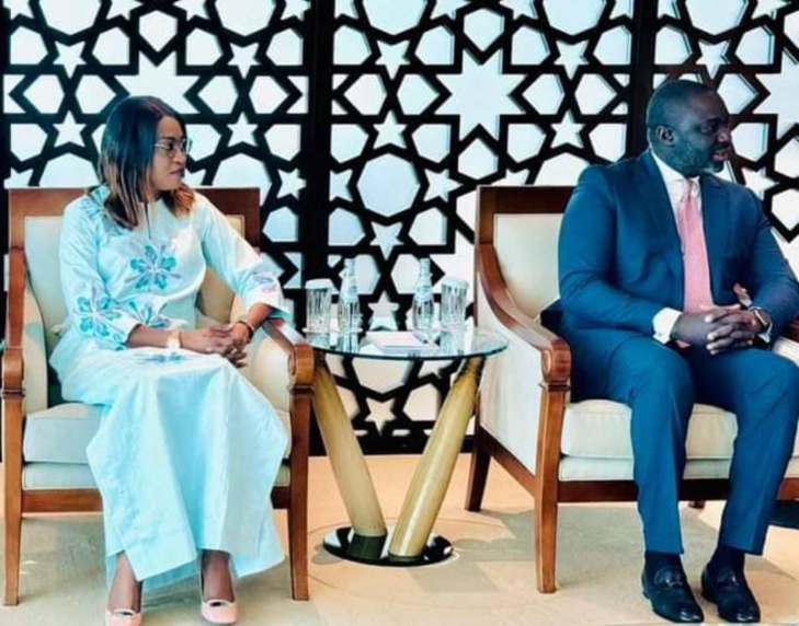 Doha: Abdou Karim Fofana reçu par son homologue qatari du Commerce et de l’Industrie, Cheikh Mohammed Al Abdullah Al Thani, ce mercredi Doha: Abdou Karim Fofana reçu par son homologue qatari du Commerce et de l’Industrie, Cheikh Mohammed Al Abdullah Al Thani, ce mercredi