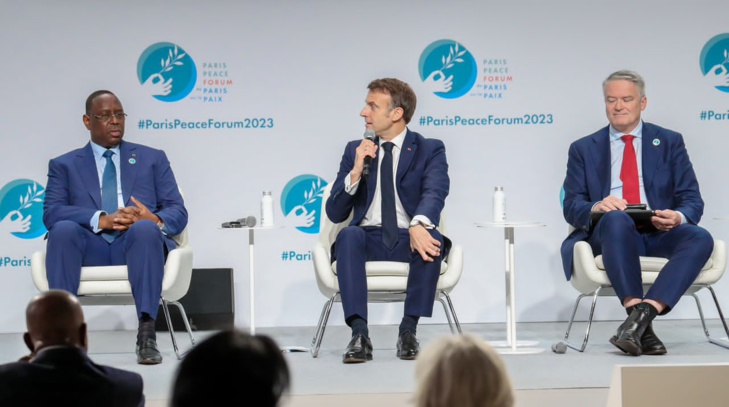 Photos/ Pacte de Paris pour la Planète et les Peuples: Le Président Macky Sall a accepté avec la proposition d’Emmanuel Macron d’être l’Envoyé spécial Photos/ Pacte de Paris pour la Planète et les Peuples: Le Président Macky Sall a accepté avec la proposition d’Emmanuel Macron d’être l’Envoyé spécial