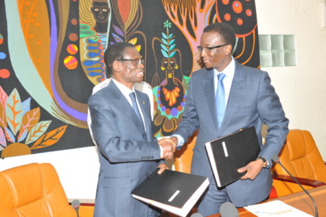 Christian Adevolante et Amadou Ba