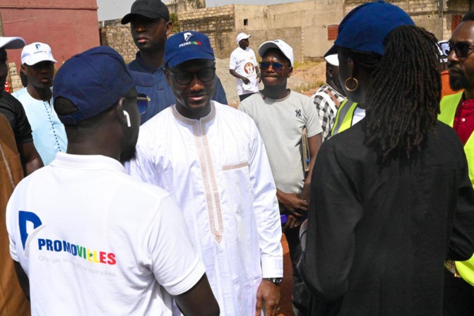 En plein chantier à Kédougou: Promovilles dans la continuité…: En plein chantier à Kédougou: Promovilles dans la continuité…: