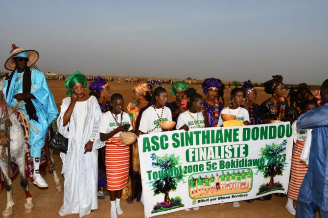 Finale de Football à Dondou: Le parrain Aliou Ousmane Sall, honoré dans le Dandé Mayo de Bokidiawé