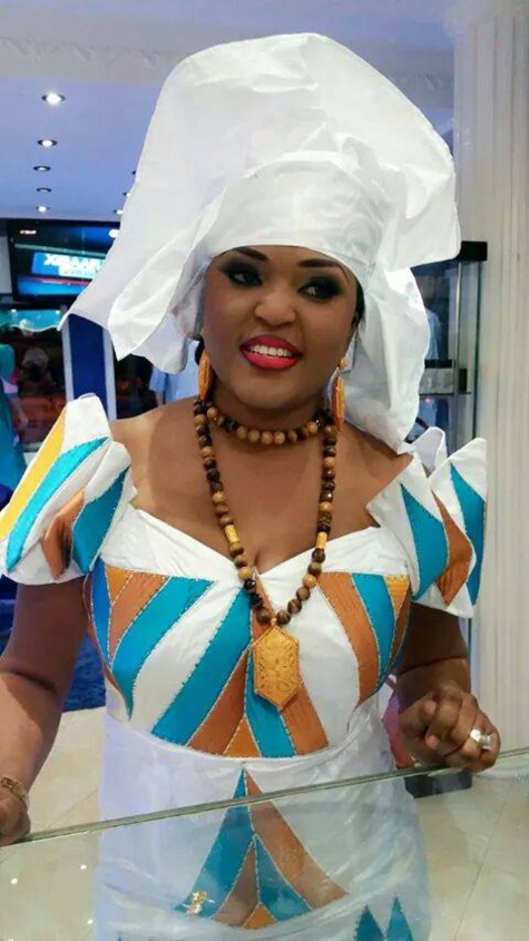 La très belle Alima Ndoye de la Sen Tv