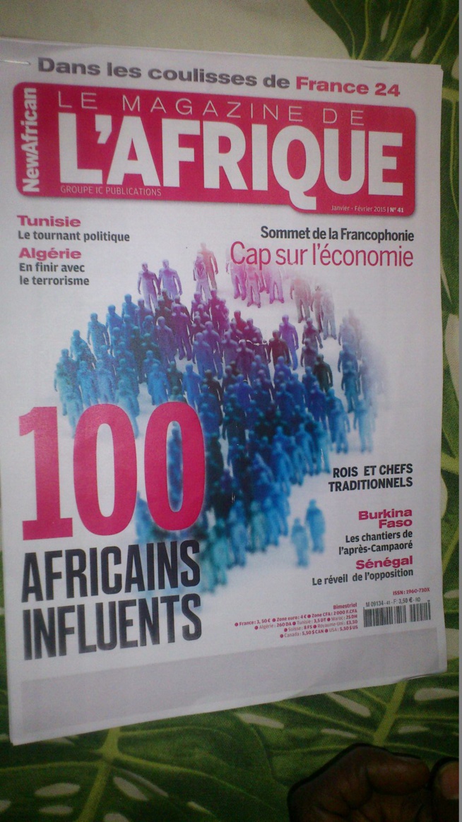 Le chanteur Pape Diouf désigné parmi les 100 Africains les plus influents 