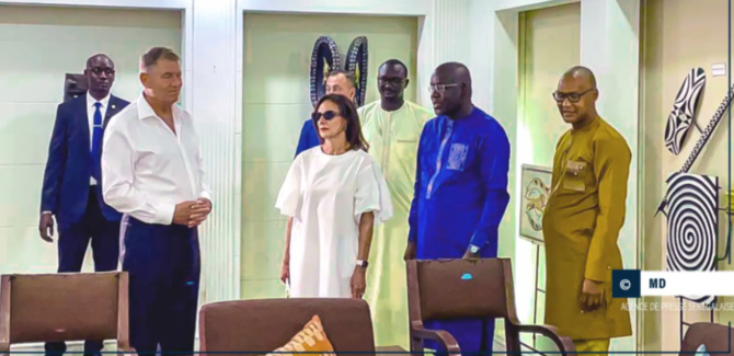 Coopération : Le chef d’Etat roumain à Dakar