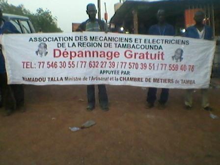Daaka 2015 : L'AMEA et la chambre de métiers de Tamba au chevet des automobilistes