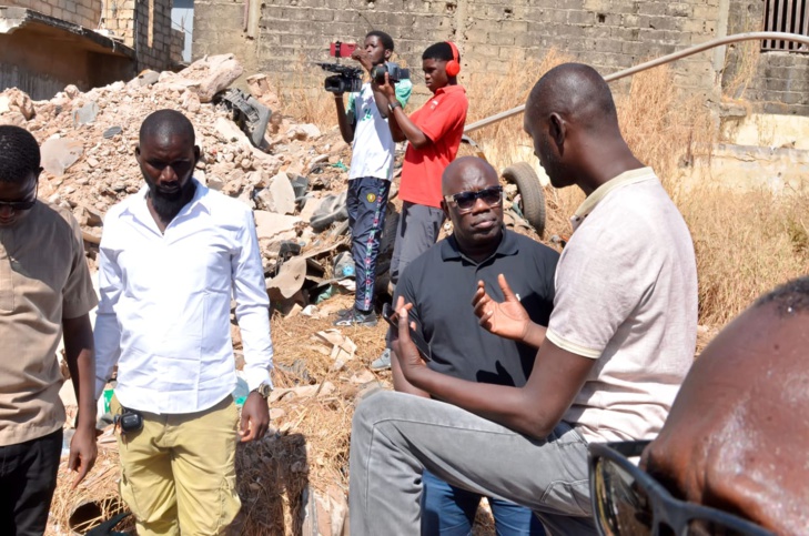 Ville de Guédiawaye: Visite de travail du député-maire Ahmed Aïdara, aux chantiers entamés durant l'année 2023
