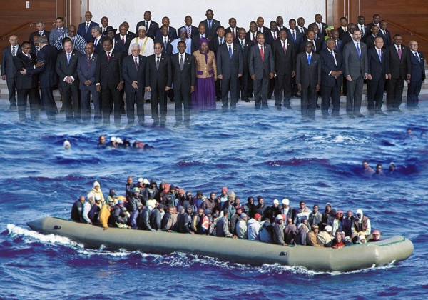 Plus d’un millier de morts en Méditerranée en une semaine : Naufrage des dirigeants africains
