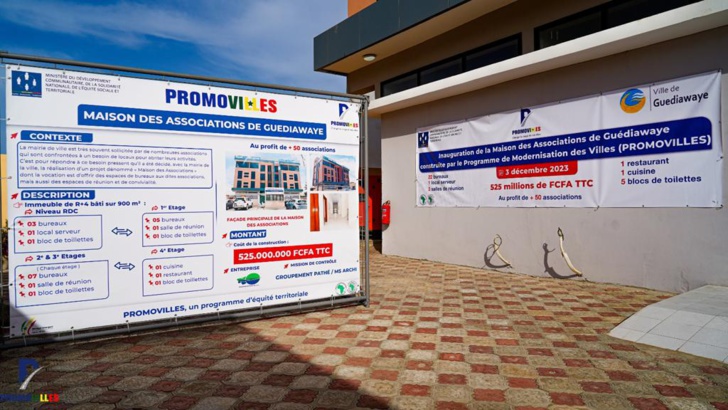 Photos/ Guédiawaye: Amadou Ba, Premier Ministre inaugure deux infrastructures, réalisées par Promovilles