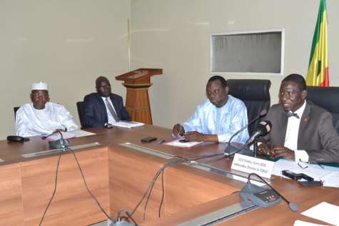 Cheikh Oumar Seck du Comiac et Aliou Dramé du MAESE