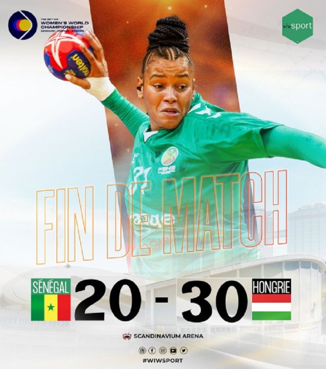 Mondial Hand 2023 – Comme en 2019, la Hongrie bat le Sénégal (30-20) !