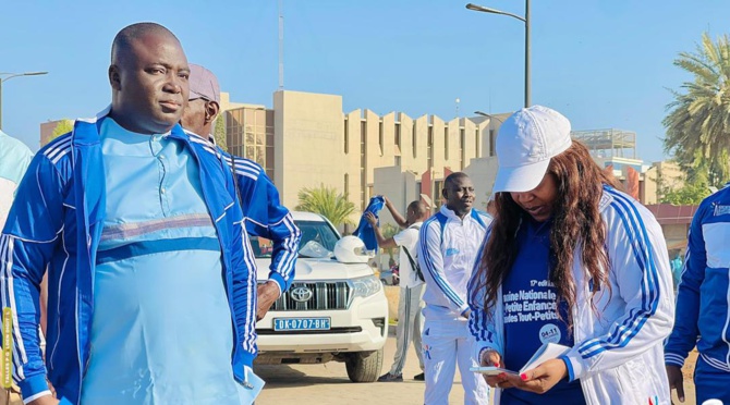 Randonnée pédestre de la petite enfance: Maimouna Cissokho Khouma, Directrice de l’Anpectp insiste sur les valeurs de la paix... Randonnée pédestre de la petite enfance: Maimouna Cissokho Khouma, Directrice de l’Anpectp insiste sur les valeurs de la paix...