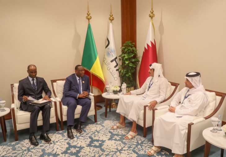 Forum de Doha/ Investissements au Sénégal: Tête à tête du Président Sall avec l'Emir sur comment " construire des futurs communs" Forum de Doha/ Investissements au Sénégal: Tête à tête du Président Sall avec l'Emir sur comment " construire des futurs communs"