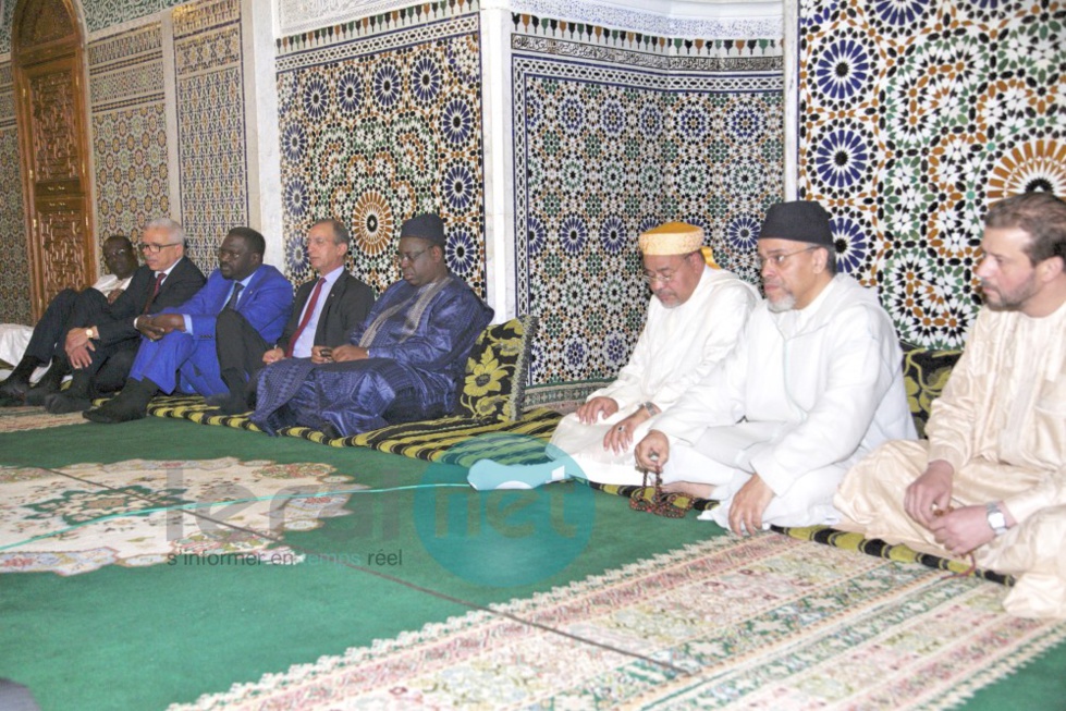 Maroc : Visite du Président Macky Sall au Mausolée de Cheikh Ahmed Ahmed Tidiane Chérif 