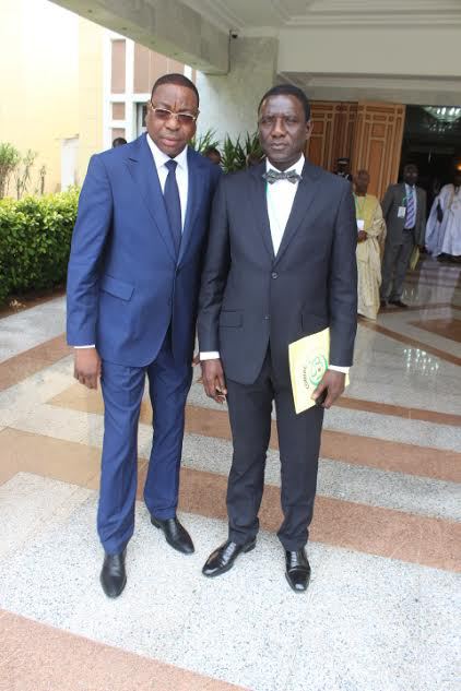 Mankeur Ndiaye et Cheikh Oumar Seck