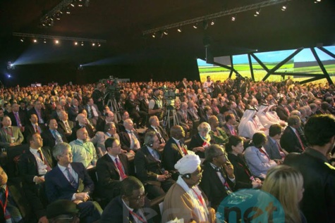 (7 photos) Le Président Macky Sall à la cérémonie d’ouverture de la 8ème édition des Assises de l'Agriculture à Meknès, au Maroc.
