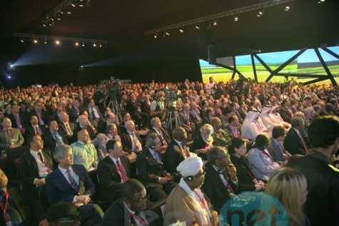 (7 photos) Le Président Macky Sall à la cérémonie d’ouverture de la 8ème édition des Assises de l'Agriculture à Meknès, au Maroc.