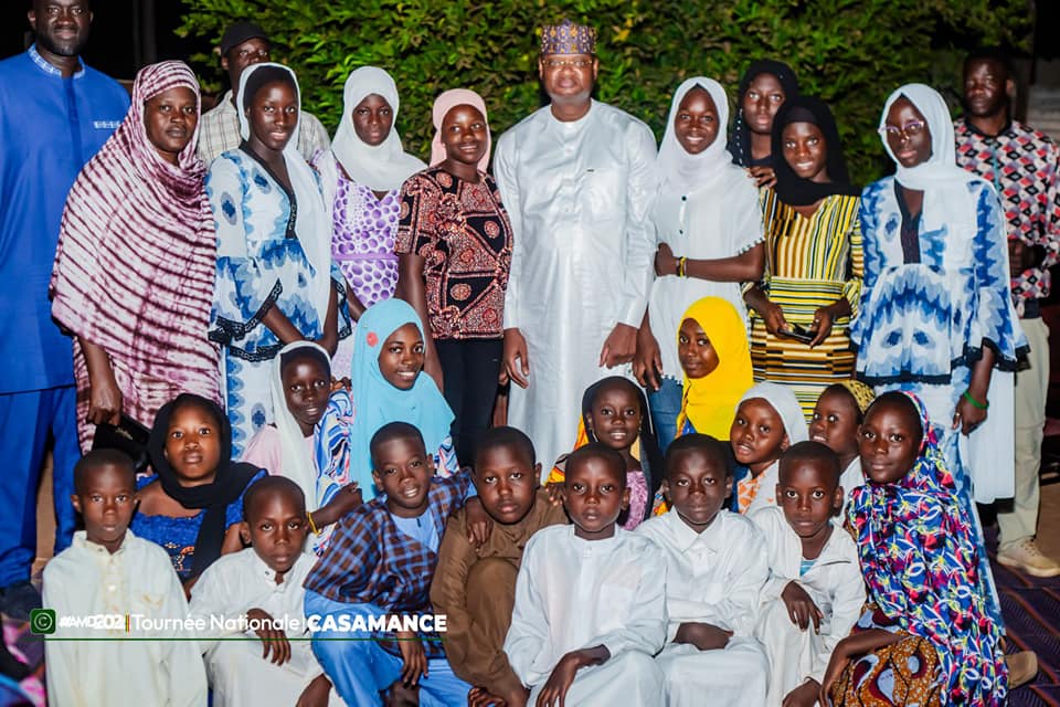 Candidat du PUR à la  présidentielle du 25 février 2024:  Aliou Mamadou Dia en visite à Bounkiling et Bignona (Images)