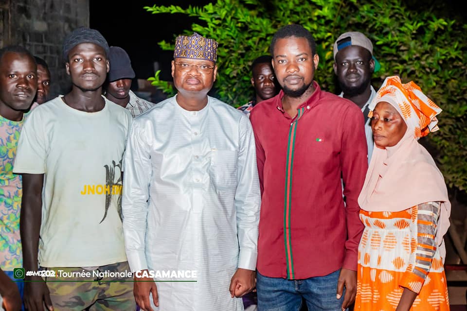 Candidat du PUR à la  présidentielle du 25 février 2024:  Aliou Mamadou Dia en visite à Bounkiling et Bignona (Images)