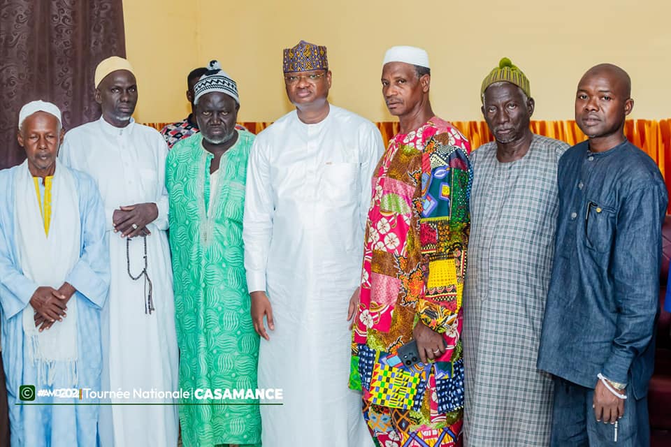 Candidat du PUR à la  présidentielle du 25 février 2024:  Aliou Mamadou Dia en visite à Bounkiling et Bignona (Images)