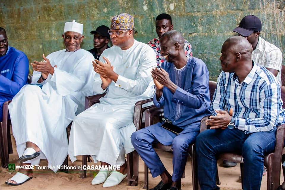 Candidat du PUR à la  présidentielle du 25 février 2024:  Aliou Mamadou Dia en visite à Bounkiling et Bignona (Images)