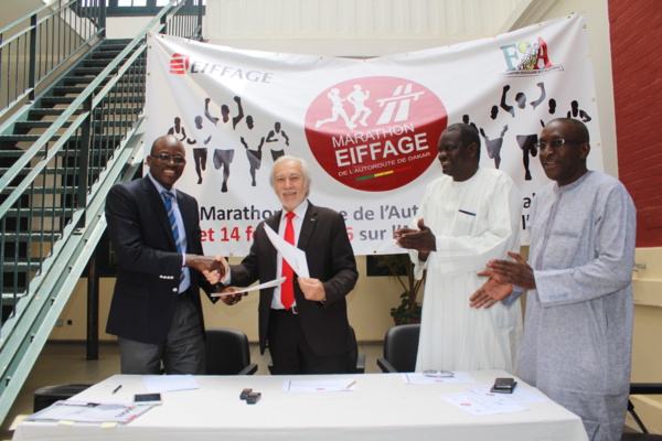 Marathon international de l’Autoroute Dakar en février 2016 : Dix mille coureurs attendus sur l’autoroute à péage
