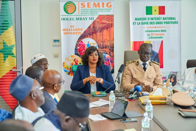 Gare des gros porteurs de Diamniadio: Fatoumata Niang Bâ, DG de la SEMIG, a échangé sur les modalités de son exploitation effective et optimale