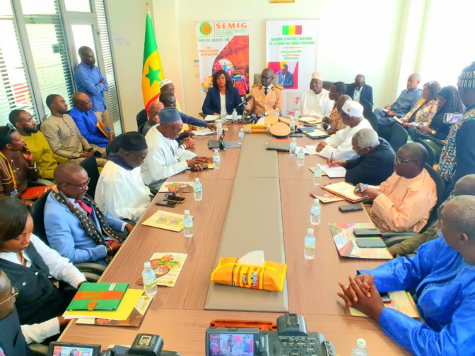 Gare des gros porteurs de Diamniadio: Fatoumata Niang Bâ, DG de la SEMIG, a échangé sur les modalités de son exploitation effective et optimale