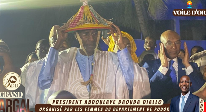 Pour « services rendus au développement à la base »: Les femmes du département de Podor, honorent  Abdoulaye Daouda Diallo