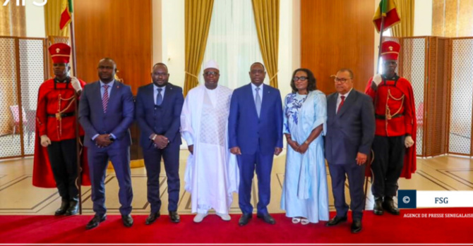  Macky Sall a reçu les lettres de créance de trois nouveaux ambassadeurs