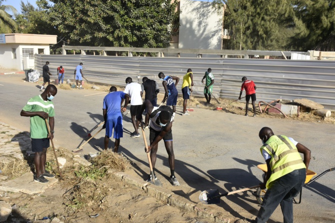 Aéroport militaire Léopold Sédar Senghor : Une Journée de Nettoiement Exemplaire sous le Commandement du soutien commun de la Base aérienne de Dakar Aéroport militaire Léopold Sédar Senghor : Une Journée de Nettoiement Exemplaire sous le Commandement du soutien commun de la Base aérienne de Dakar