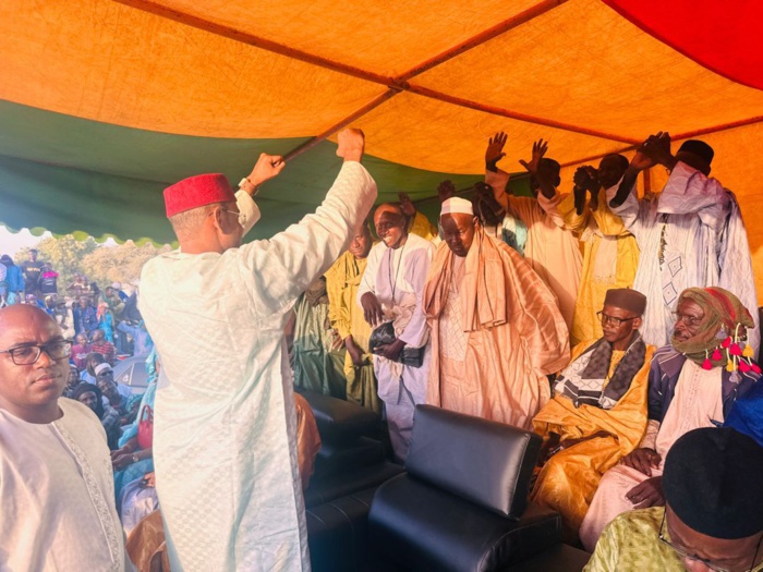 Présidentielle de 2024: Moussa Sow joue un rôle clé dans la sécurisation de l'électorat du département de Lingère Présidentielle de 2024: Moussa Sow joue un rôle clé dans la sécurisation de l'électorat du département de Lingère