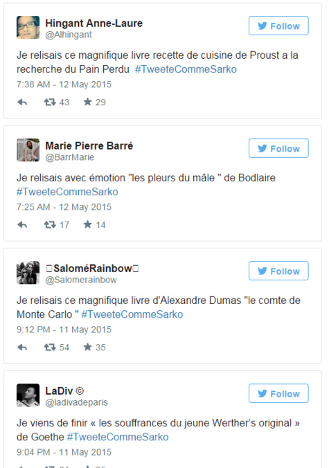 Nicolas Sarkozy ridiculisé suite à un tweet