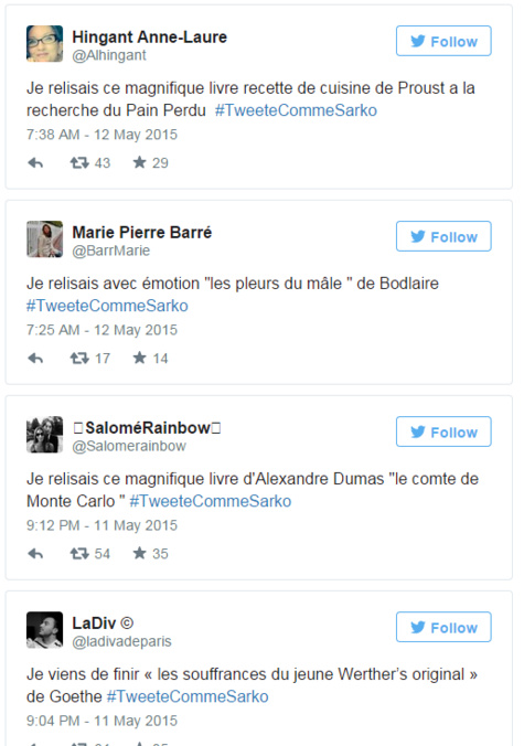 Nicolas Sarkozy ridiculisé suite à un tweet
