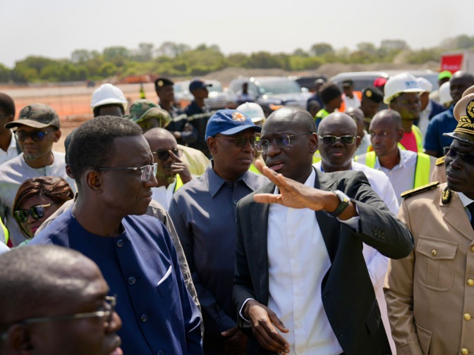 Ziguinchor: Le Premier Ministre Amadou Bâ a visité le chantier de l'aéroport, ce mercredi