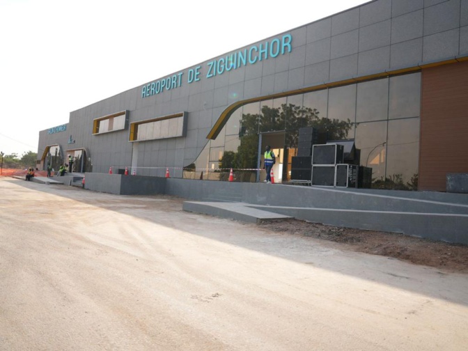 Ziguinchor: Le Premier Ministre Amadou Bâ a visité le chantier de l'aéroport, ce mercredi